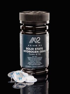 NEW Axiom H2 Exp 7/25/27 Biomedicine SSH Hydrogen Tablets Cellular Hydration